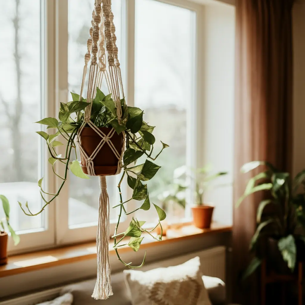 The Classic Macrame Hanger