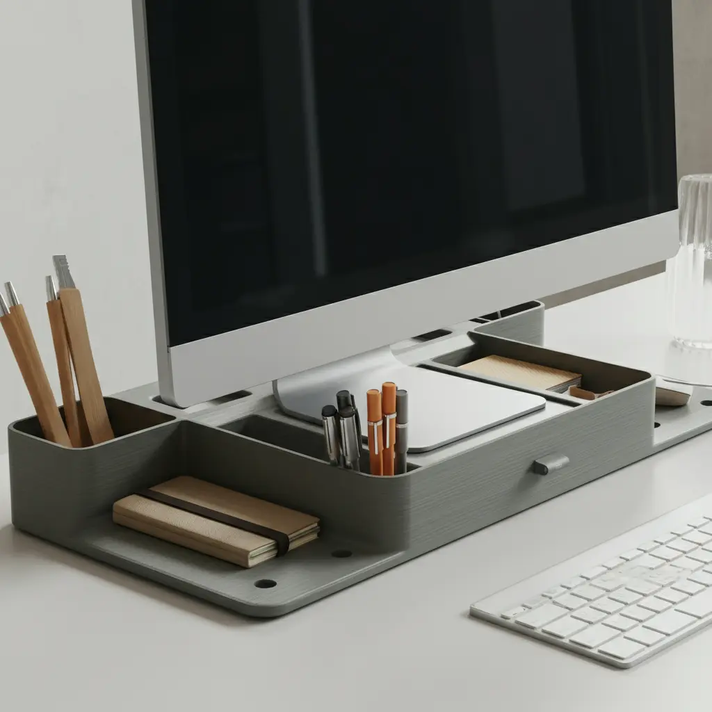 Monitor Risers with Storage