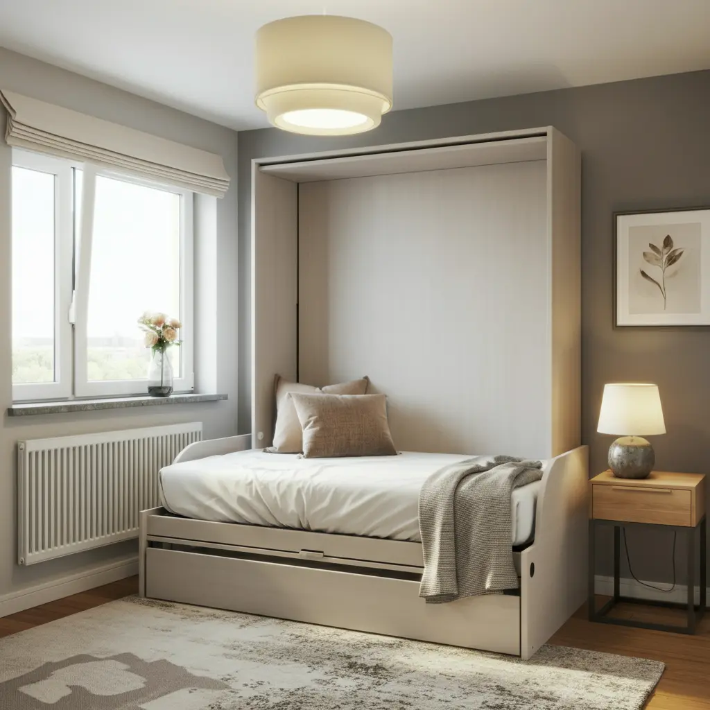 Anchor the Room with a Multi-Functional Bed