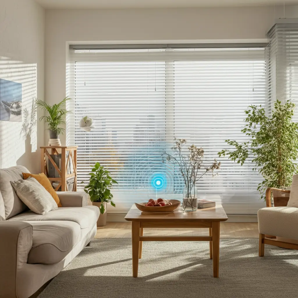 Smart Blinds with Integrated Solar Power