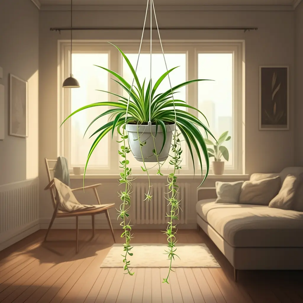 Spider Plant (Chlorophytum comosum)
