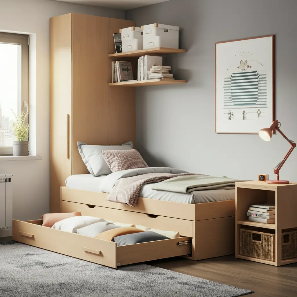 Storage Beds and Headboards