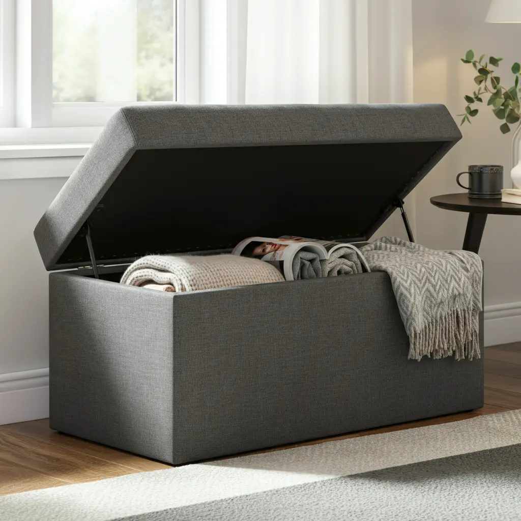 Build a Storage Ottoman