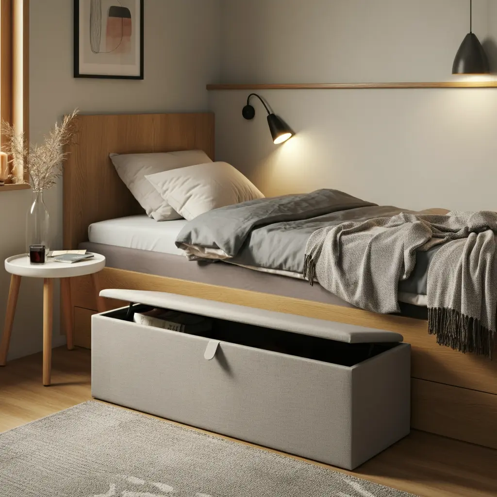 The Storage Ottoman or Bench