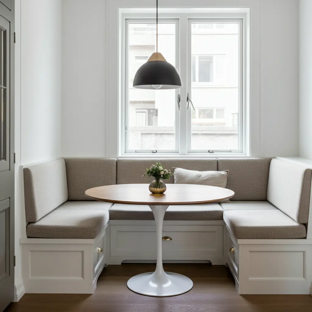 The Cozy Banquette or Booth