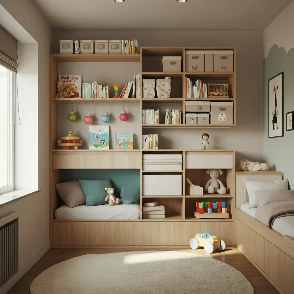 Go Vertical with Wall Shelving