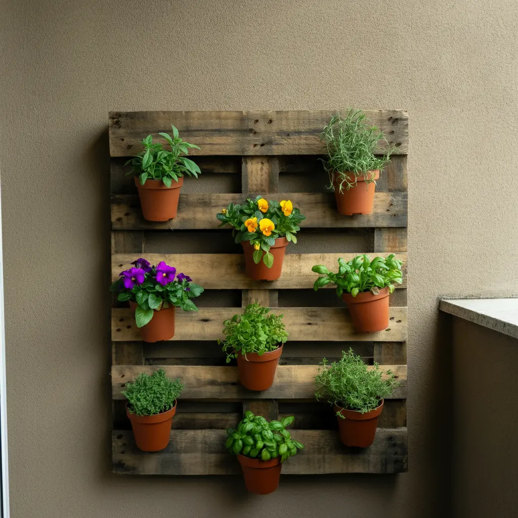 Upcycled Pallet Garden