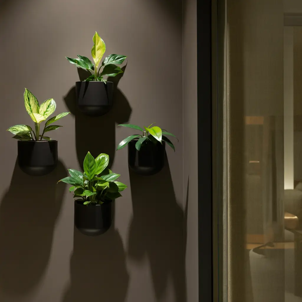 Wall-Mounted Pot Holders