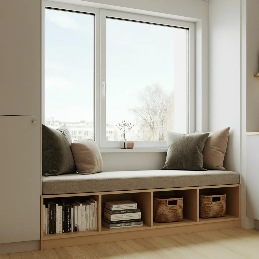 Create a Window Seat with Storage