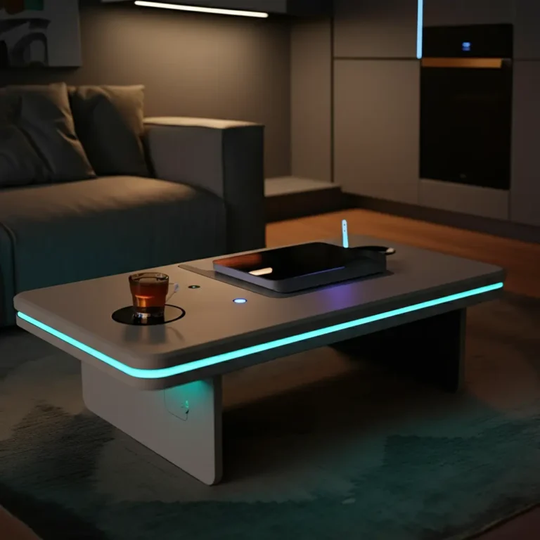 Minimalist Smart Furniture and Space-Saving Tech