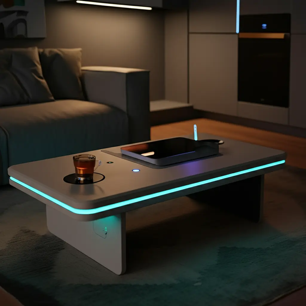 Minimalist Smart Furniture and Space-Saving Tech