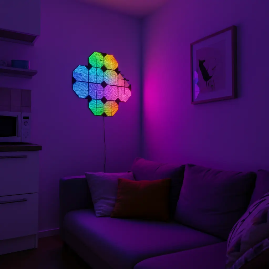 Hack #2: Create a Feature Wall with Smart Light Panels