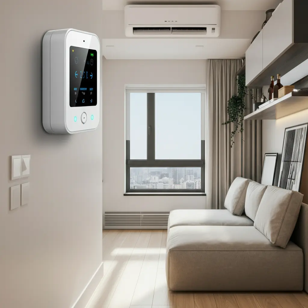 Energy-Efficient Smart Climate Control for Tiny Apartments