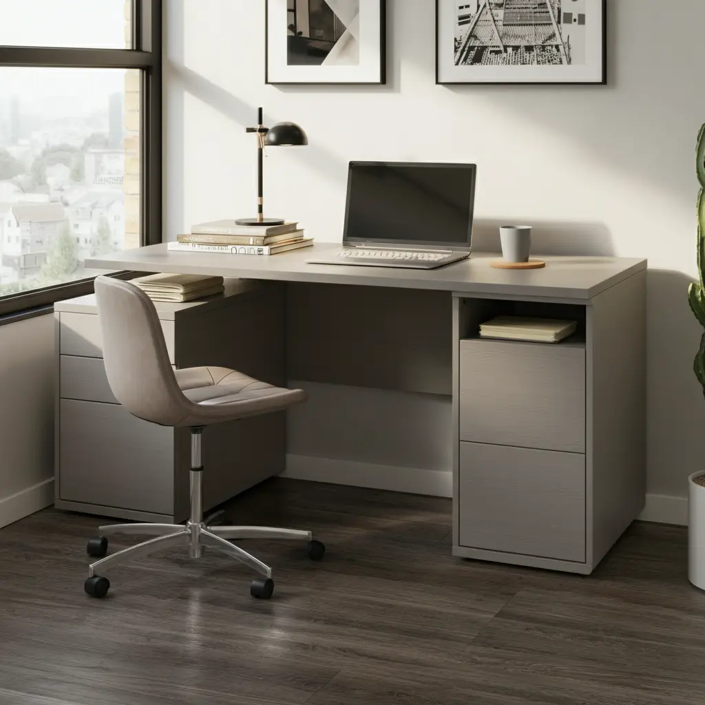 Conceal Clutter with a Stylish File Cabinet