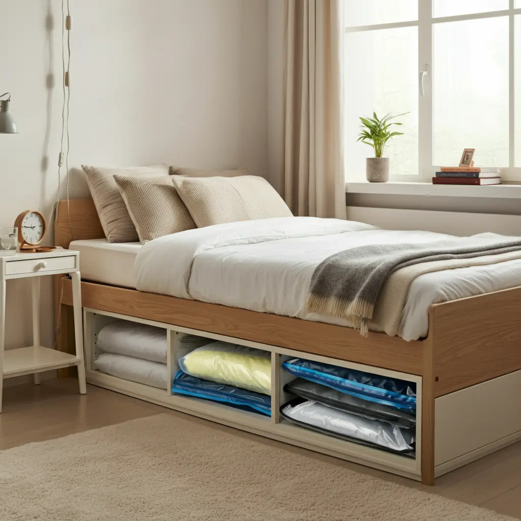 Vacuum-Sealed Bags for Bulky Items